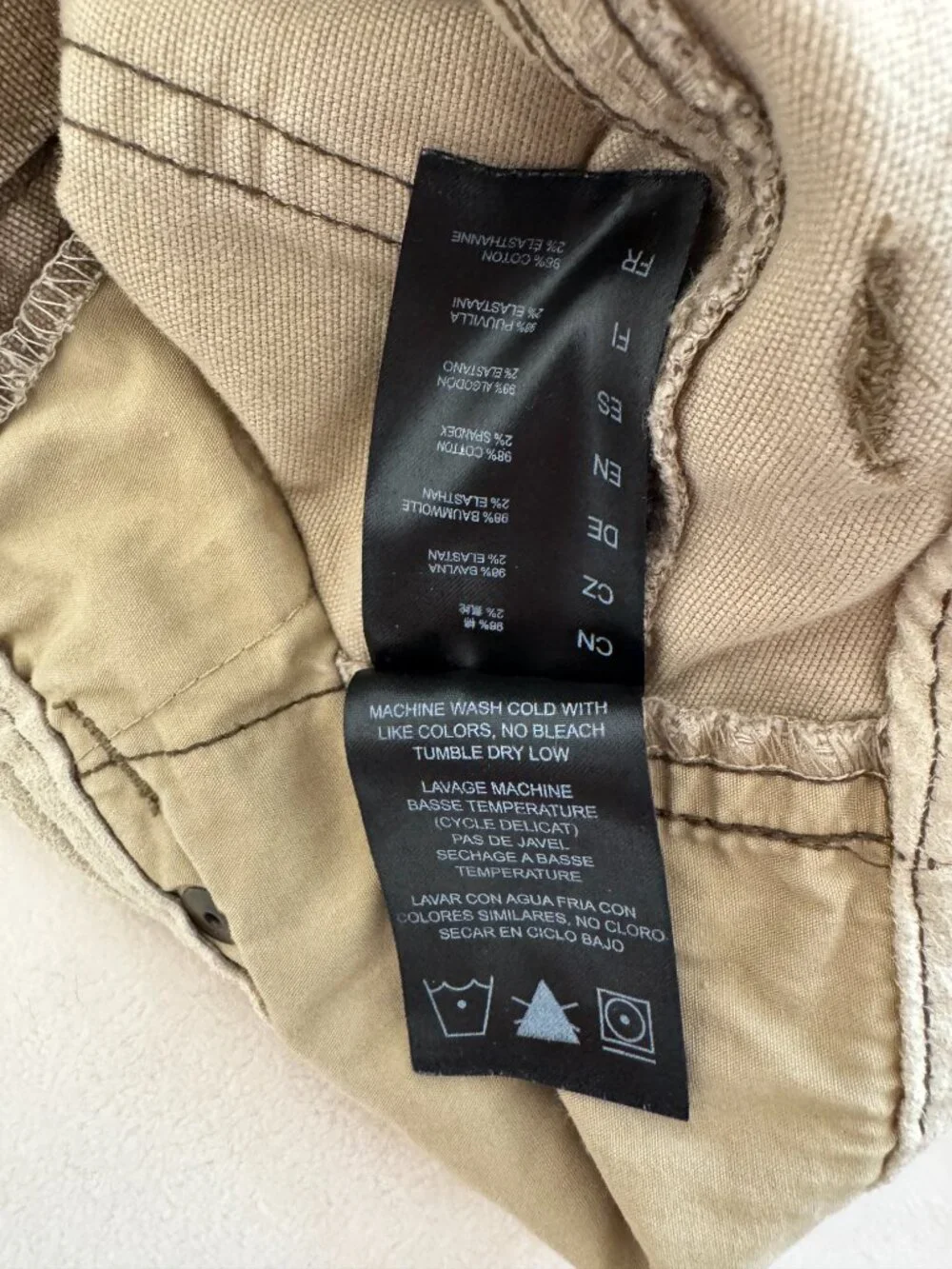 KUHL Free Kanvus Jean Mens 36x32 Brown Canvas Hiking Workwear Pants Stretch